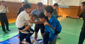 «Қатыгездік пен зорлық-зомбылықсыз балалық шақ» науқаны аясында 5 сыныптар арасында «Ұлттық ойындардан» спорттық жарыс өткізілді.