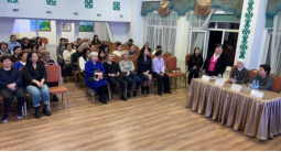 «Құқықтық білім беру- отбасынан басталады » тақырыбында жалпы ата-аналар жиналысы өтті.